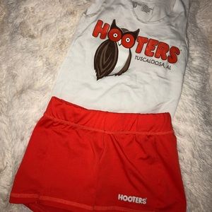 Authentic Hooters Girl Uniform
